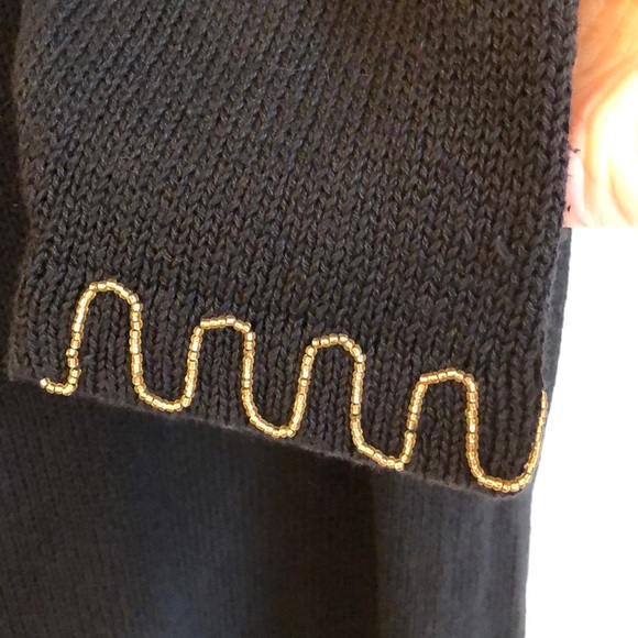 Vintage 1980s Bejeweled Sweater Med Excellent Cond - Picture 10 of 11
